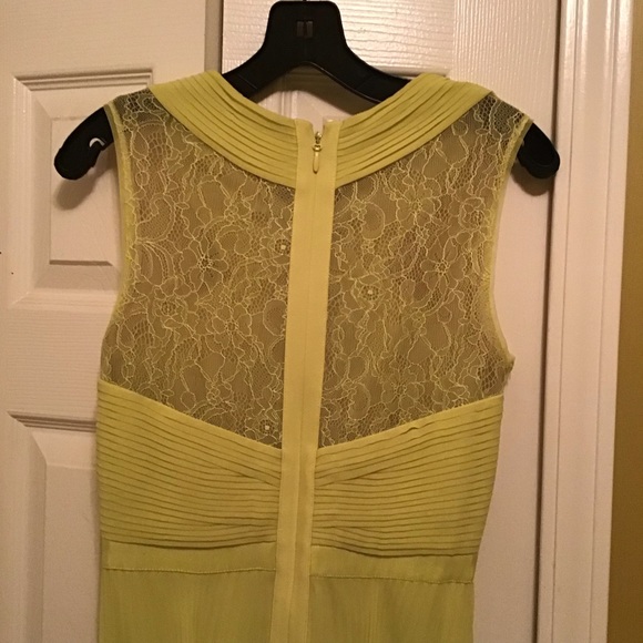 BCBG Maxazria Caia Chiffon-Pleated Gown - Picture 7 of 8